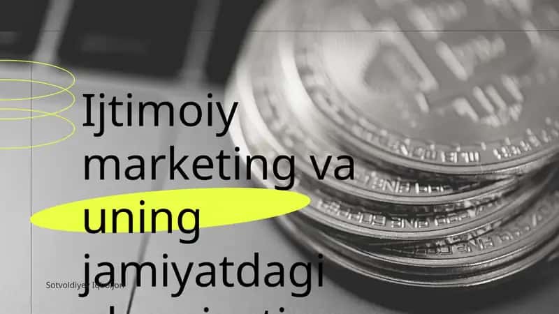 Ijtimoiy Marketing Tushunchasi 1