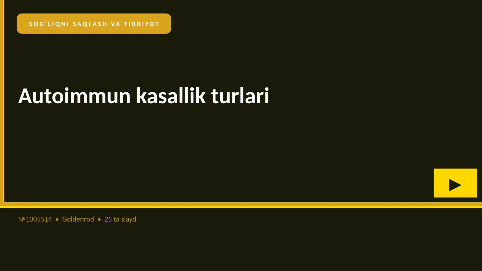 Autoimmun kasallik turlari 1