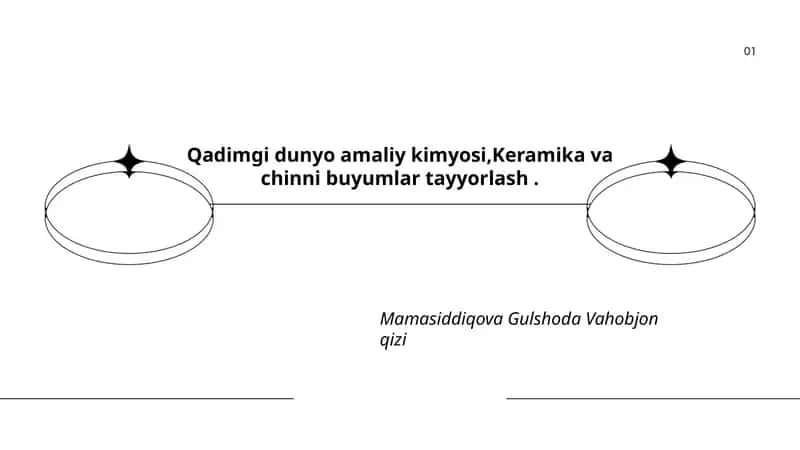 Qadimgi dunyo amaliy kimyosi,Keramika va chinni buyumlar tayyorlash 1