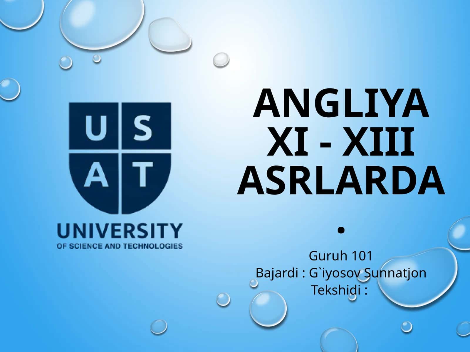 Angliya XI - XIII asrlarda 1