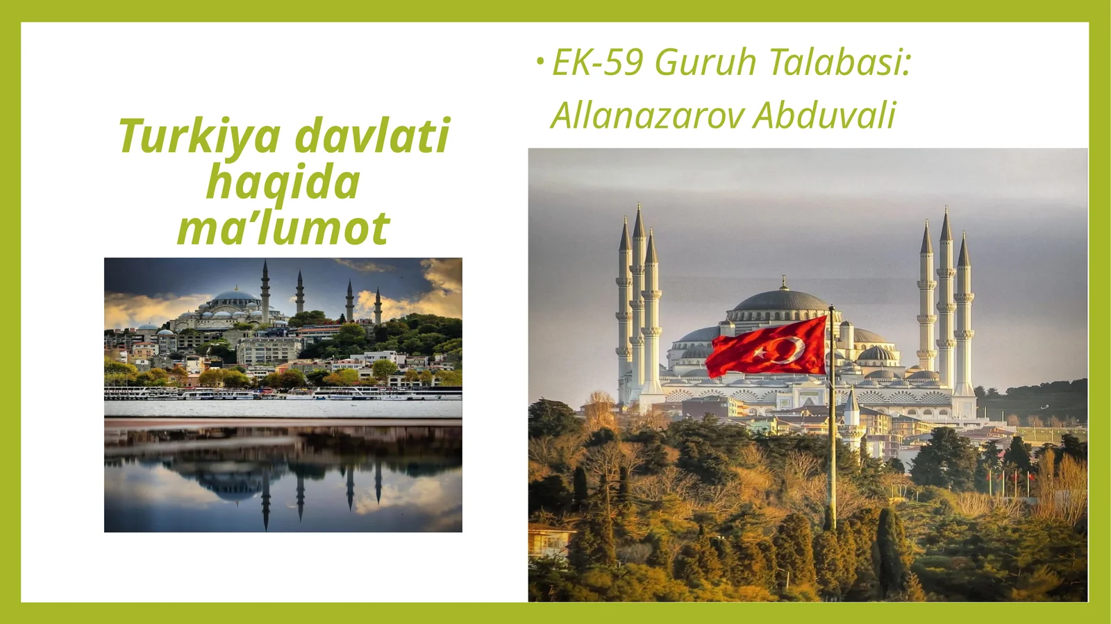 Turkiyadavlatihaqidama’lumot 1