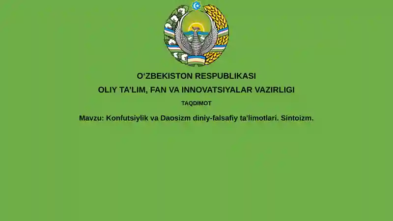Konfutsiylik, Daosizm va Shinto: Asosiy Ta'limotlar va Tamoyillar