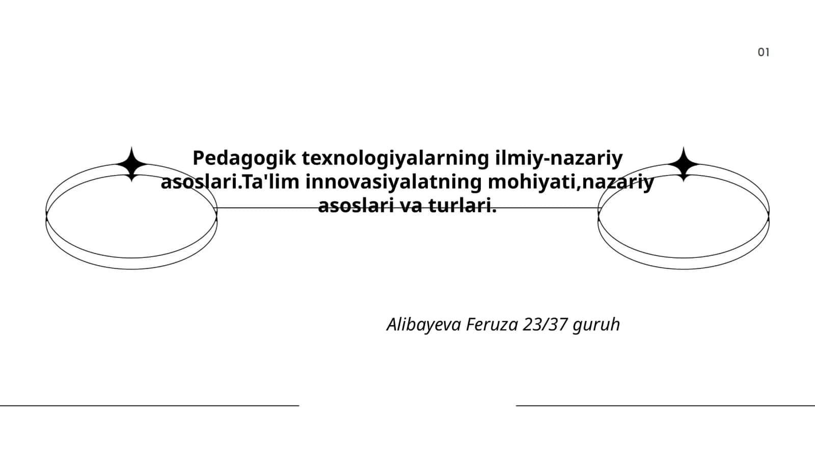 Pedagogik texnologiyalarning ilmiy-nazariy asoslari 1