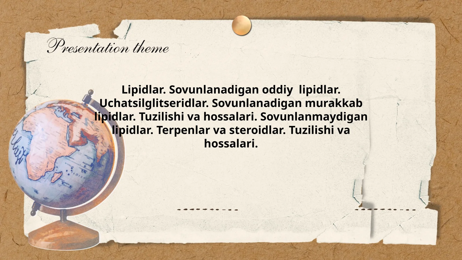 Lipidlar 1