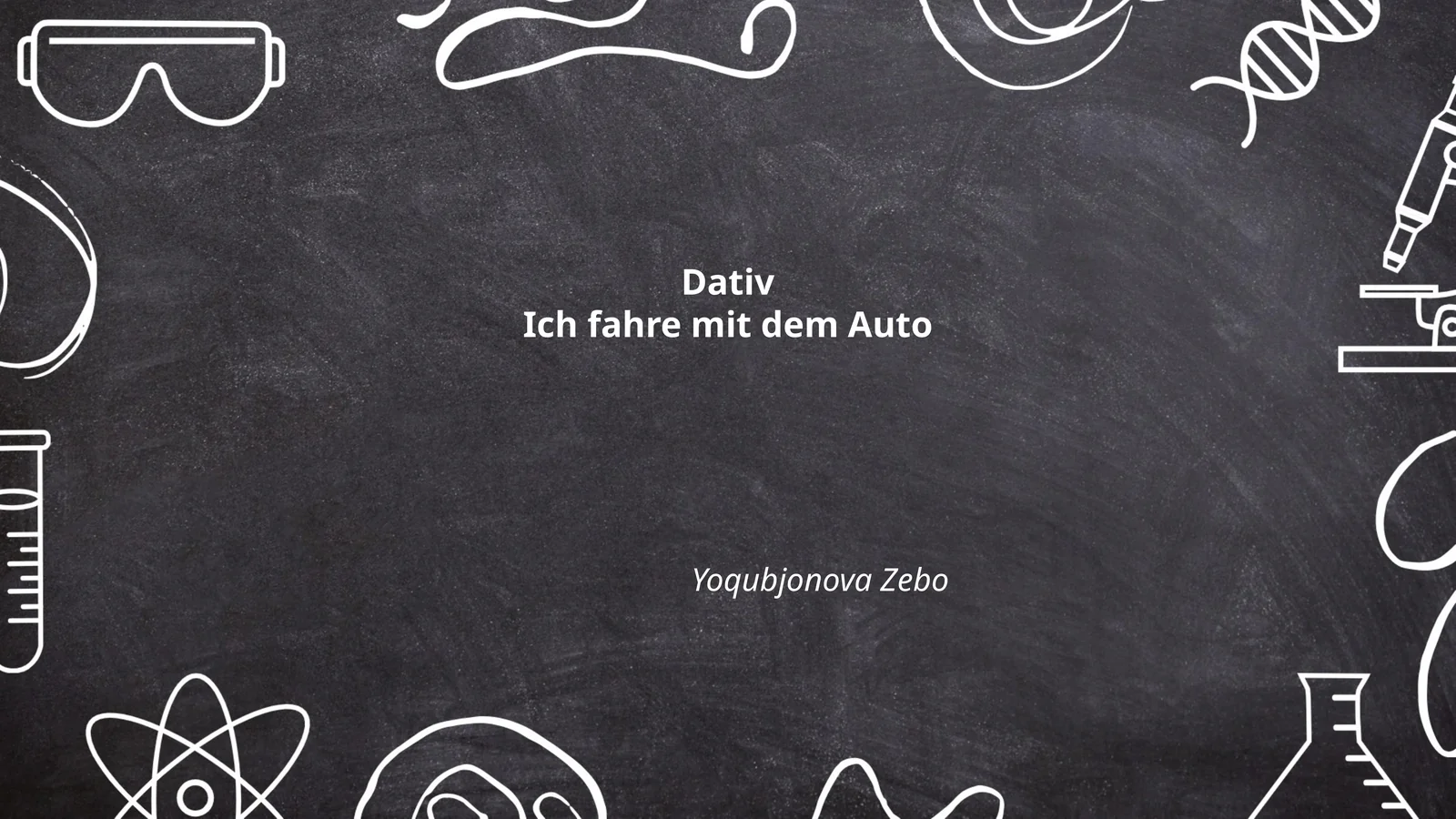 Präpositionen mit Dativ 1