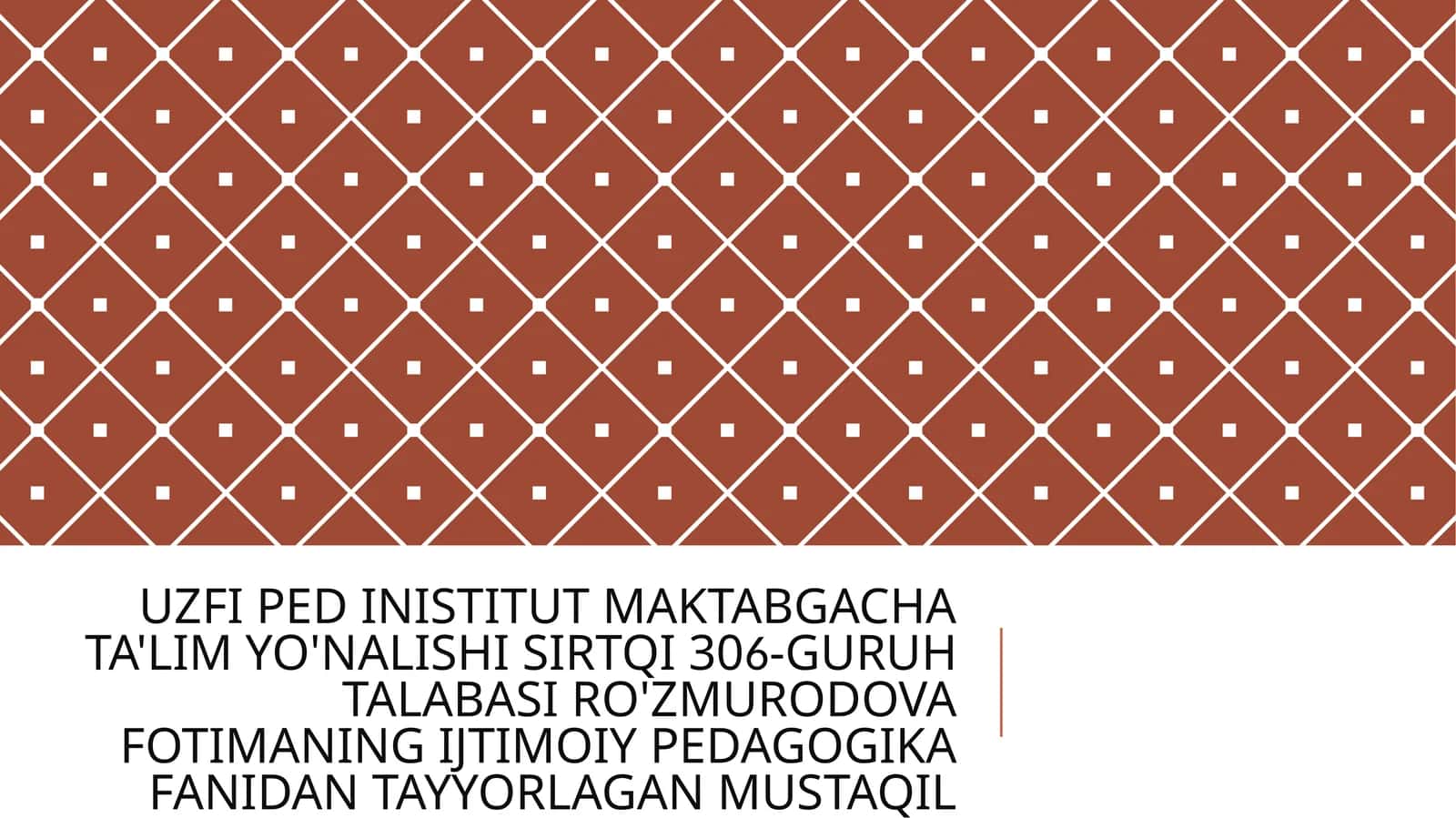 OILA BILAN IJTIMOIY-PEDAGOGIK FAOLIYAT 1