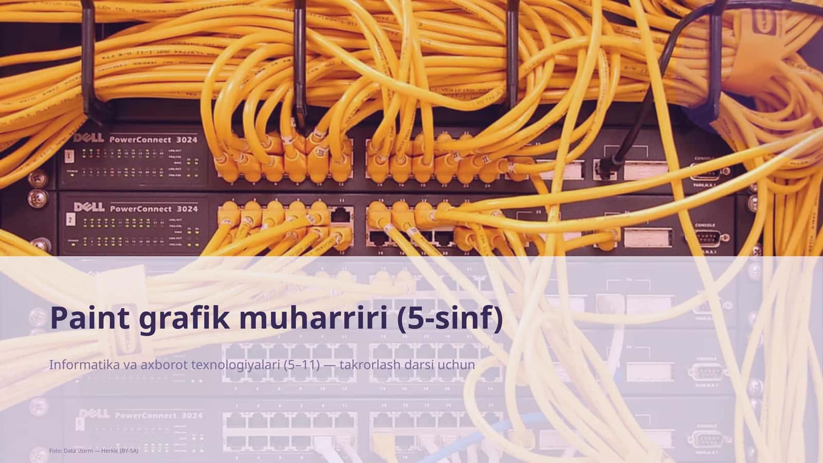 Paint grafik muharriri (5-sinf) 1