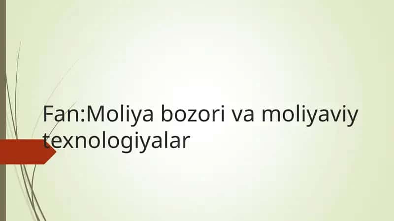 Qimmatli qog'ozlarni listing tadbirlari bilan tanishish 1