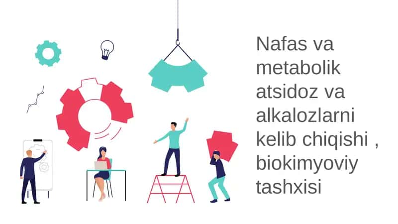Nafas va metabolik atsidoz va alkalozlarni kelib chiqishi, biokimyoviy tashxisi 1