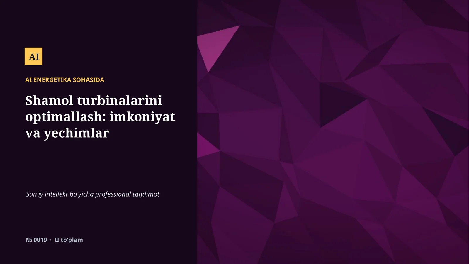 AI ENERGETIKA SOHASIDA 1