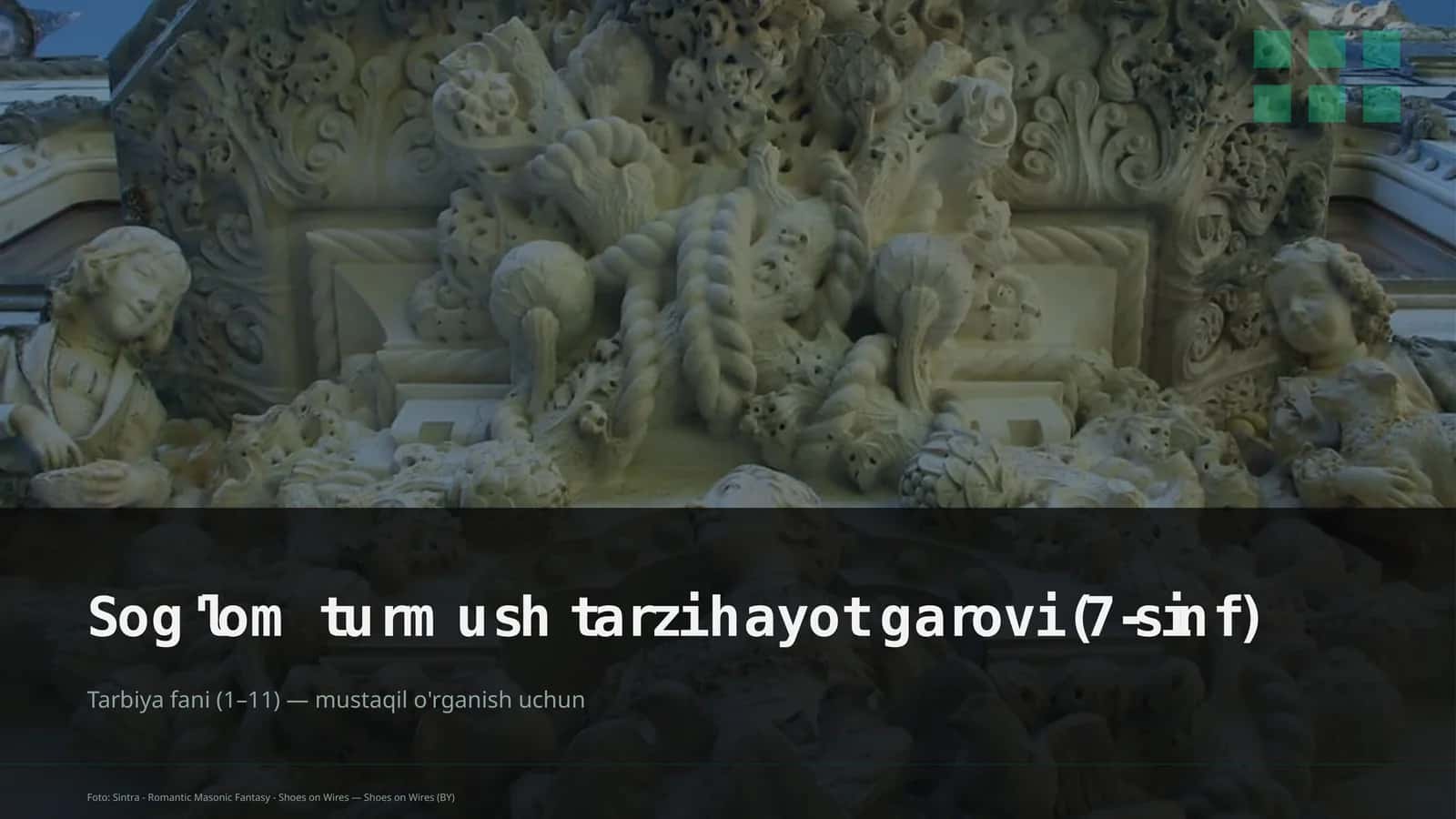 Sog'lom turmush tarzi hayot garovi (7-sinf) 1