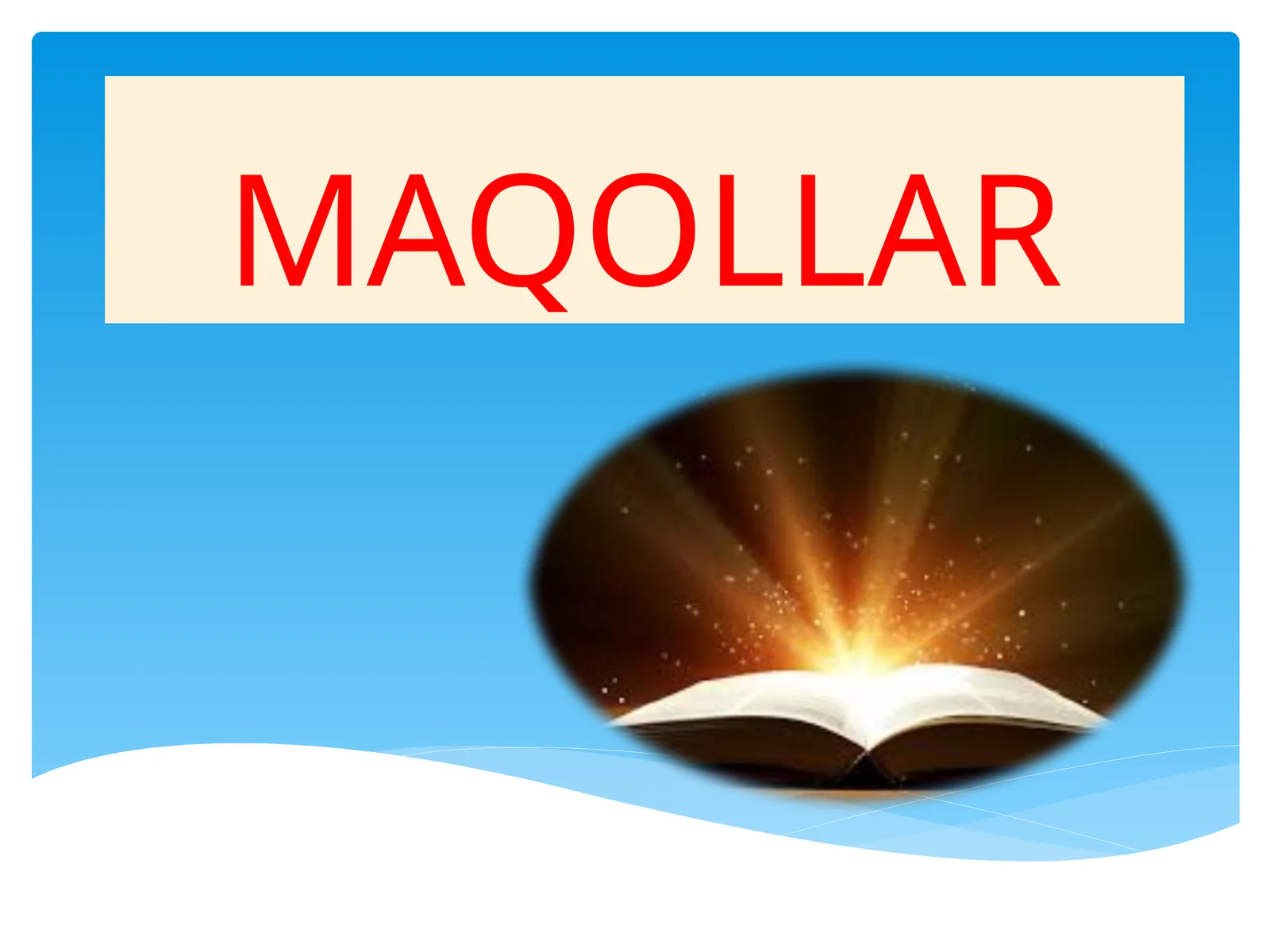 MAQOLLAR 1