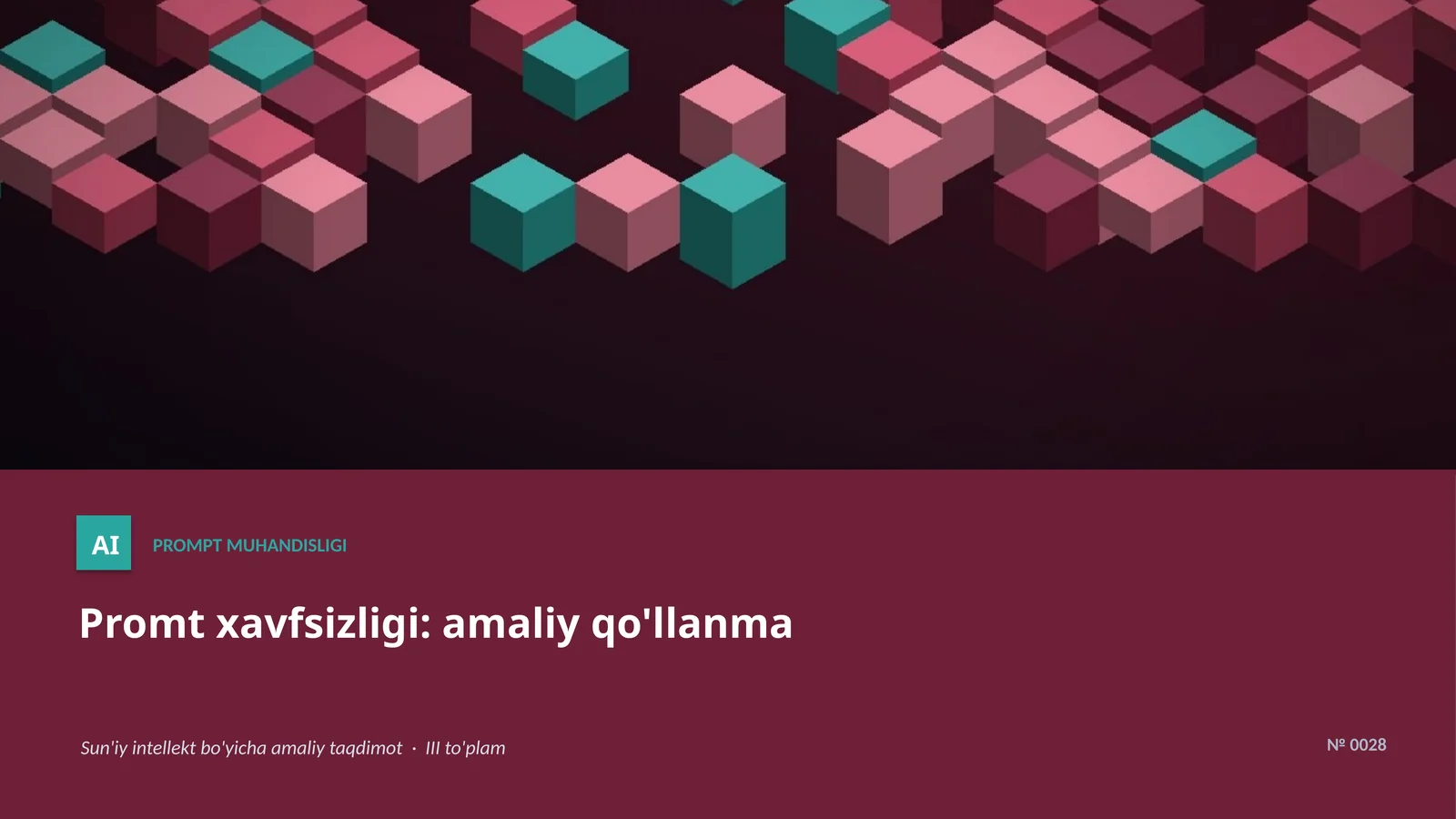 PROMT MUHANDISLIGI 1