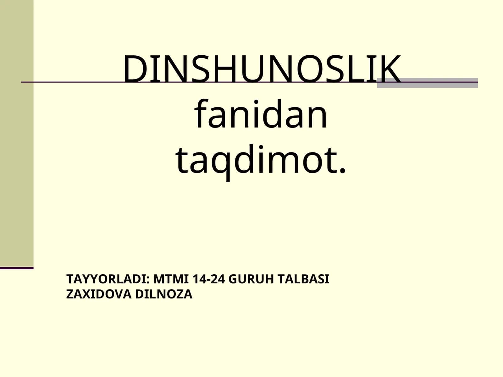 Yahudiylik ta'limoti, an'ana va marosimlari 1