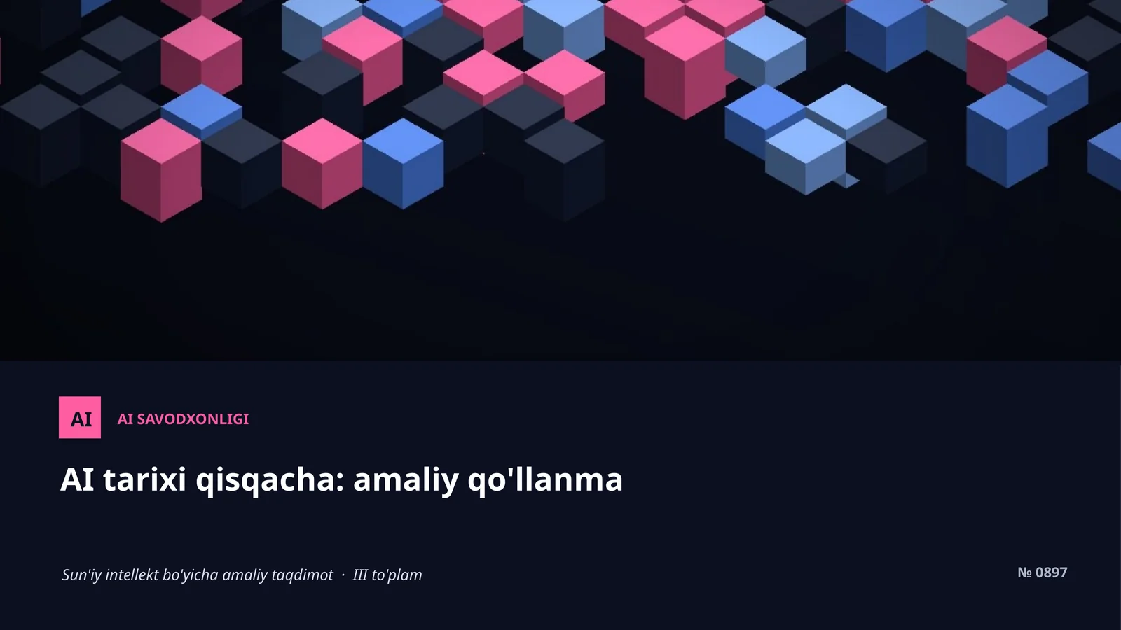 AI SAVODXONLIGI 1