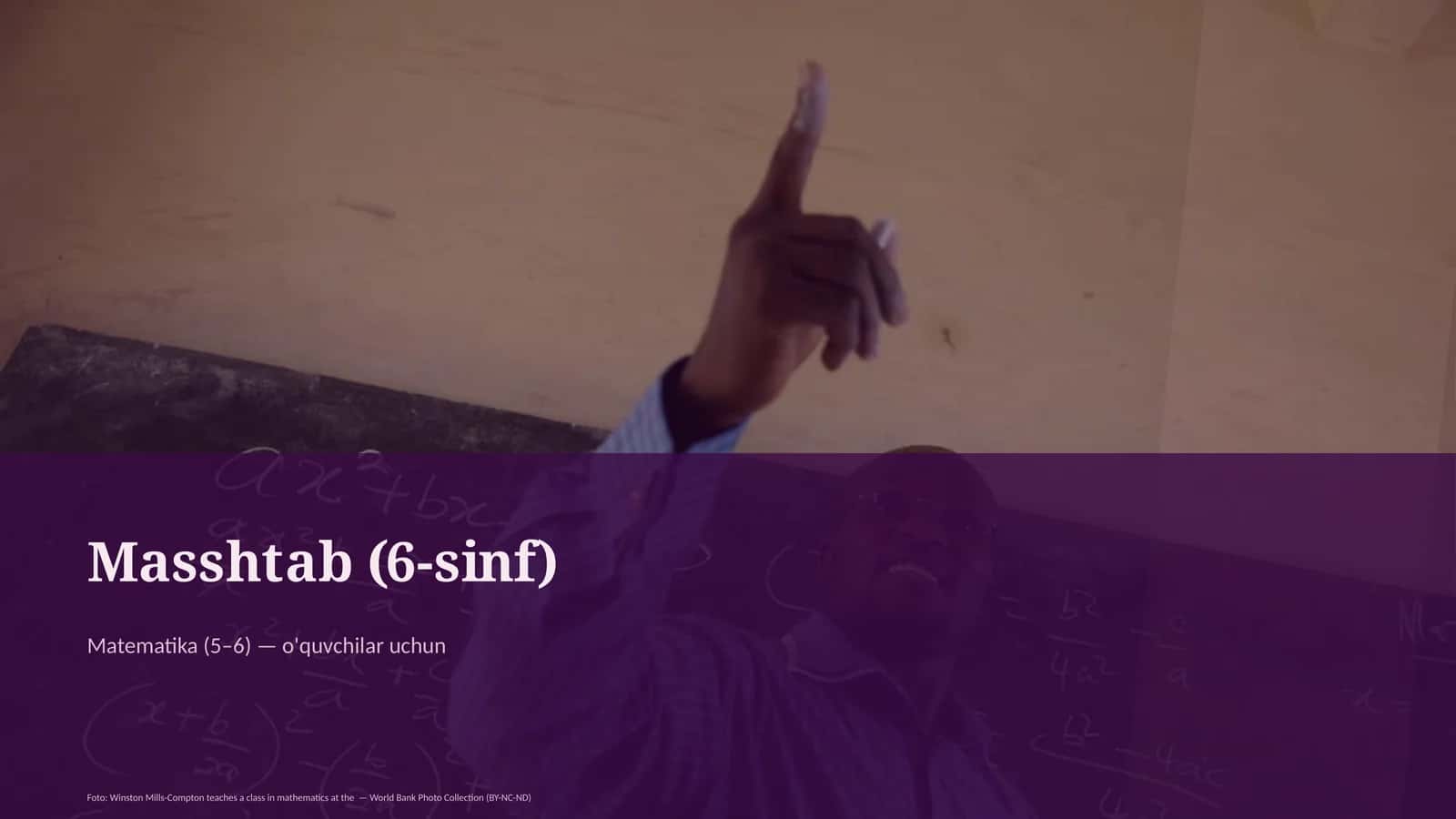 Masshtab (6-sinf) 1