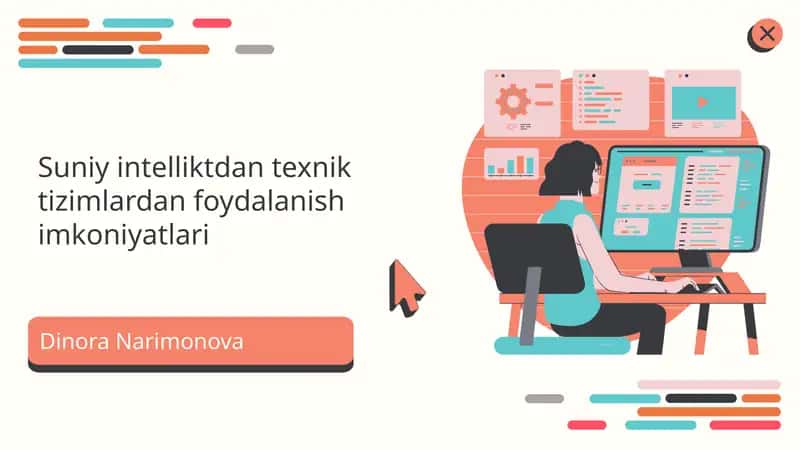 Suniy intelliktdan texnik tizimlardan foydalanish imkoniyatlari 1