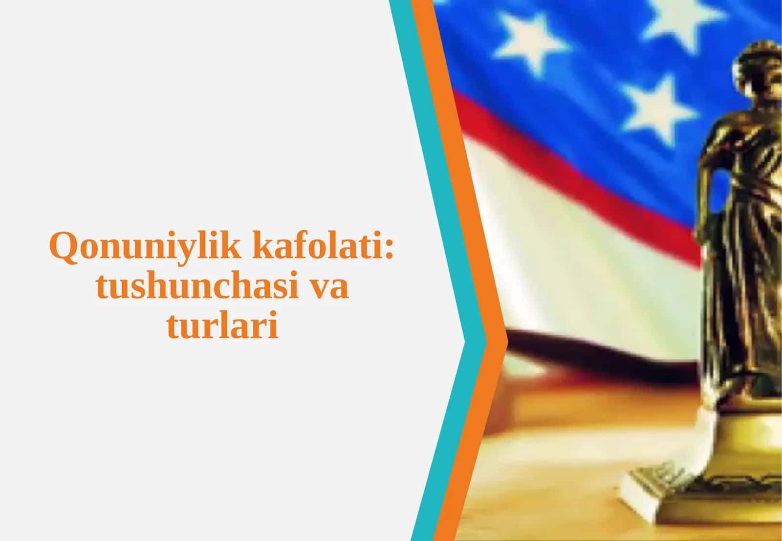 Qonuniylik kafolati: tushunchasi va turlari 1