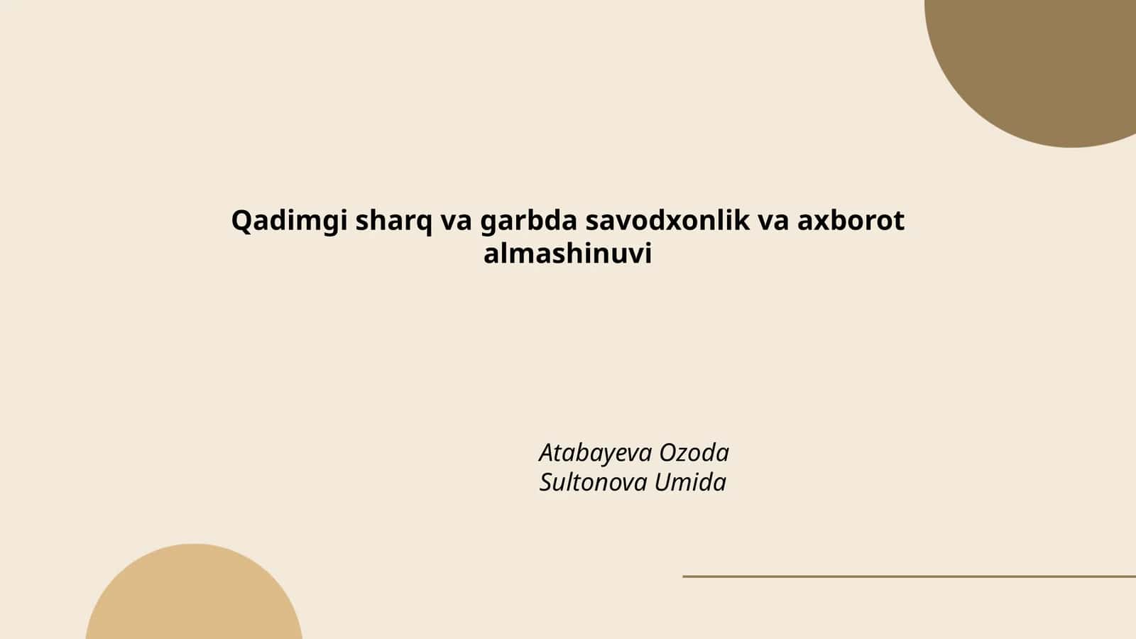 Qadimgi Sharqda yozuv tizimlari 1
