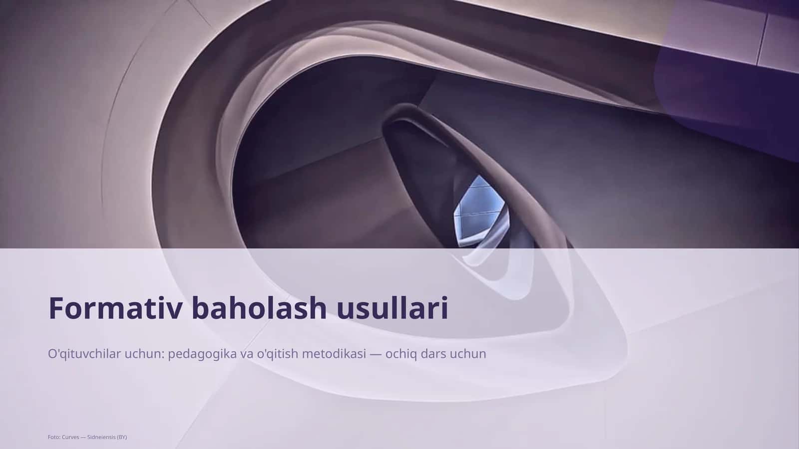 Formativ baholash usullari 1
