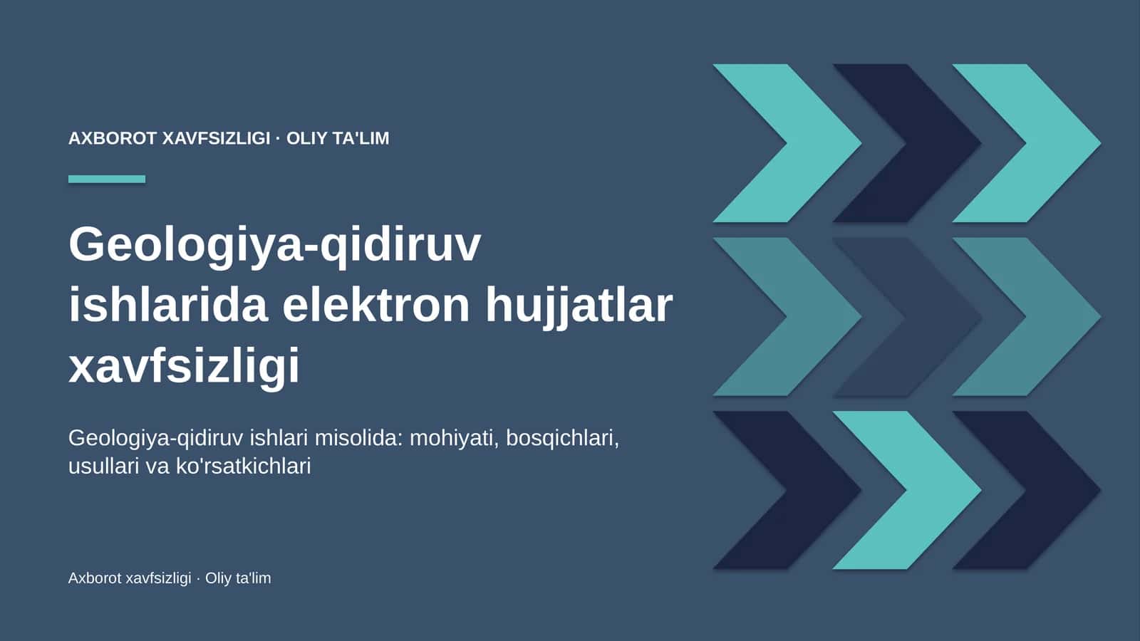 geologiya qidiruv ishlarida elektron hujjatlar xavfsizligi 8193 1