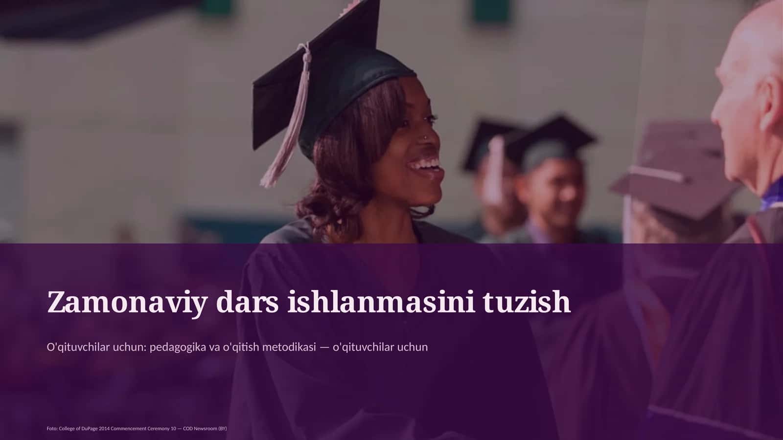 Zamonaviy dars ishlanmasini tuzish 1