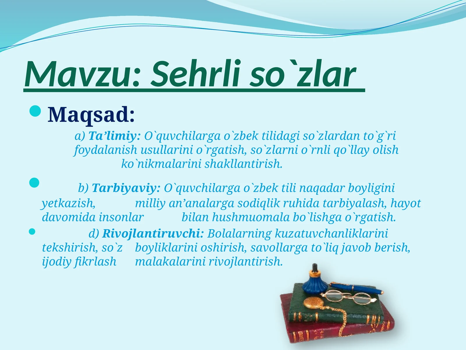 Sehrli so`zlar 1