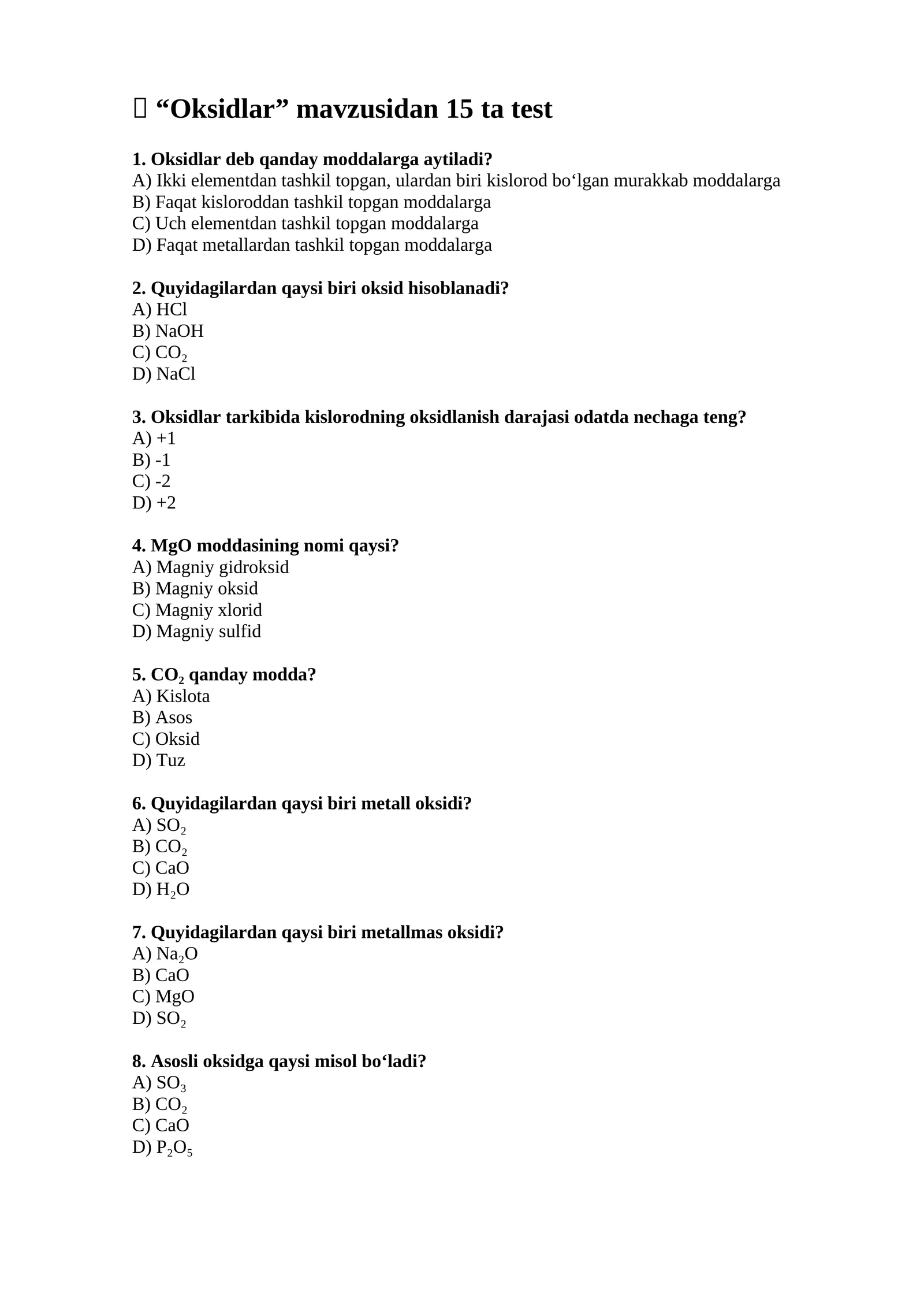 Oksidlar 1