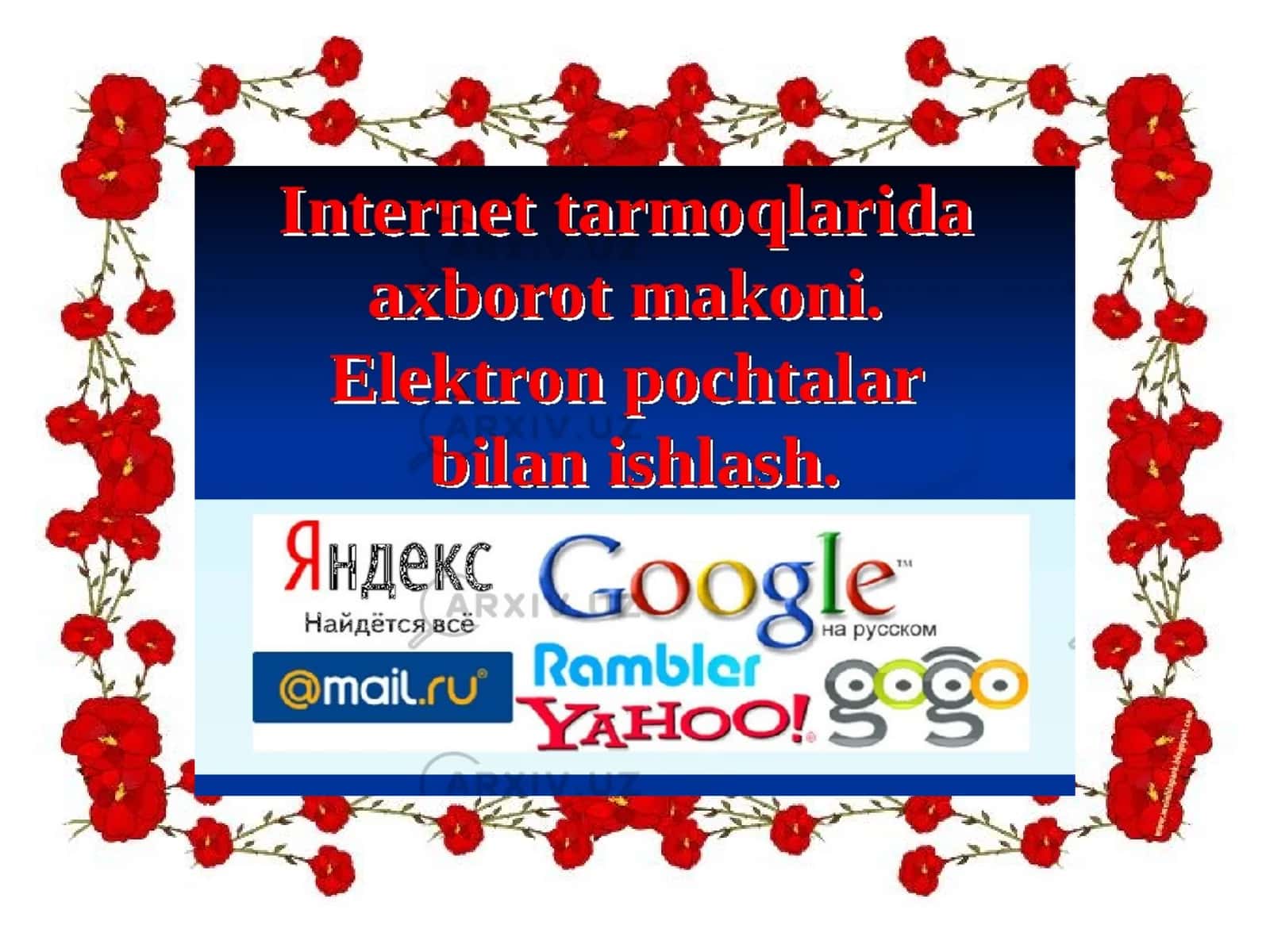 Internettarmoqlari 1