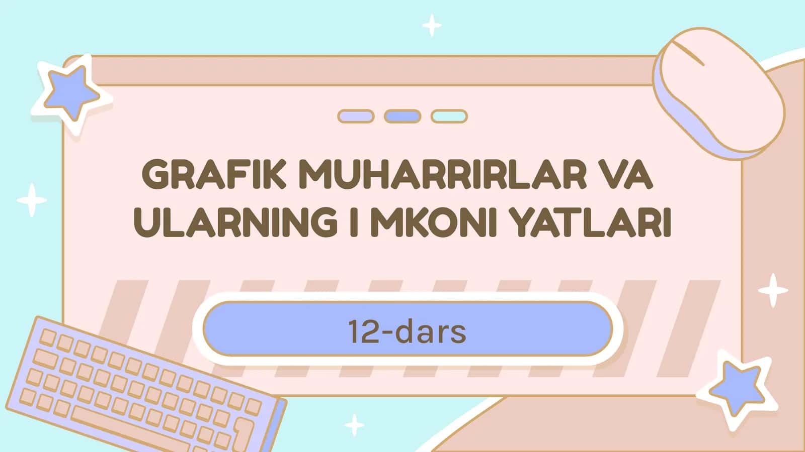 GRAFIK MUHARRIRLAR VAULARNING I MKONI YATLARI 1