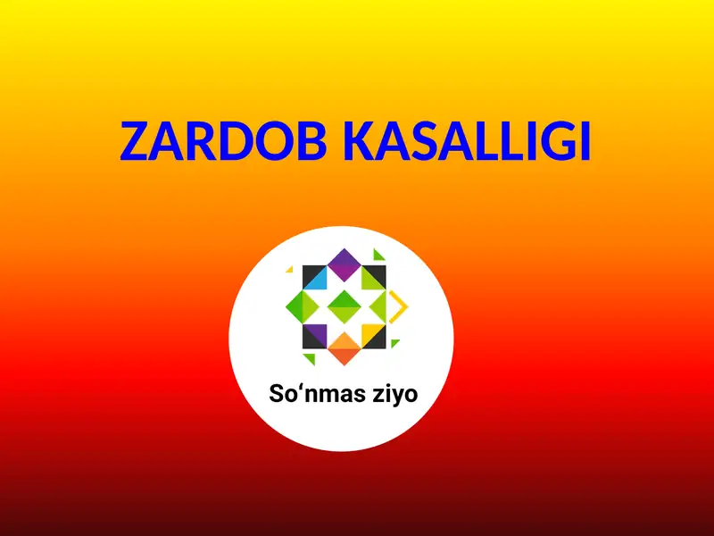 Zardob kasalligi 1
