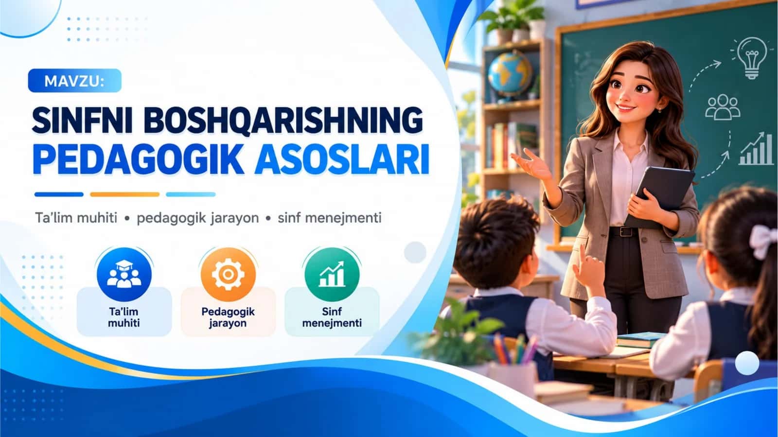 Sinfni boshqarishning pedagogik asoslari 1