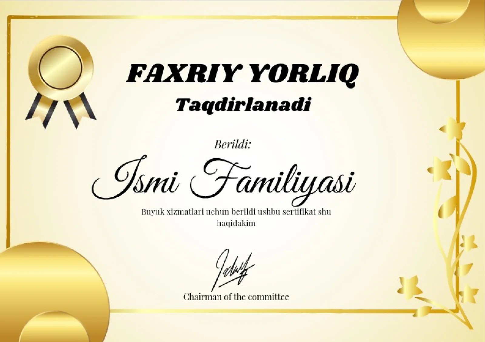FAXRIY YORLIQ 1