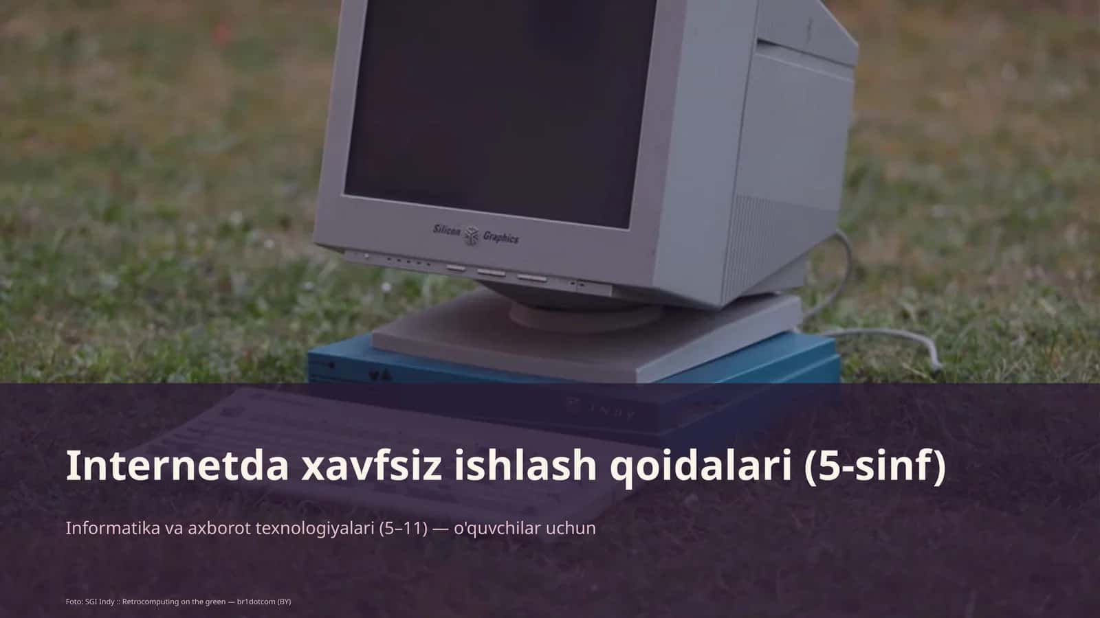 Internetda xavfsiz ishlash qoidalari (5-sinf) 1