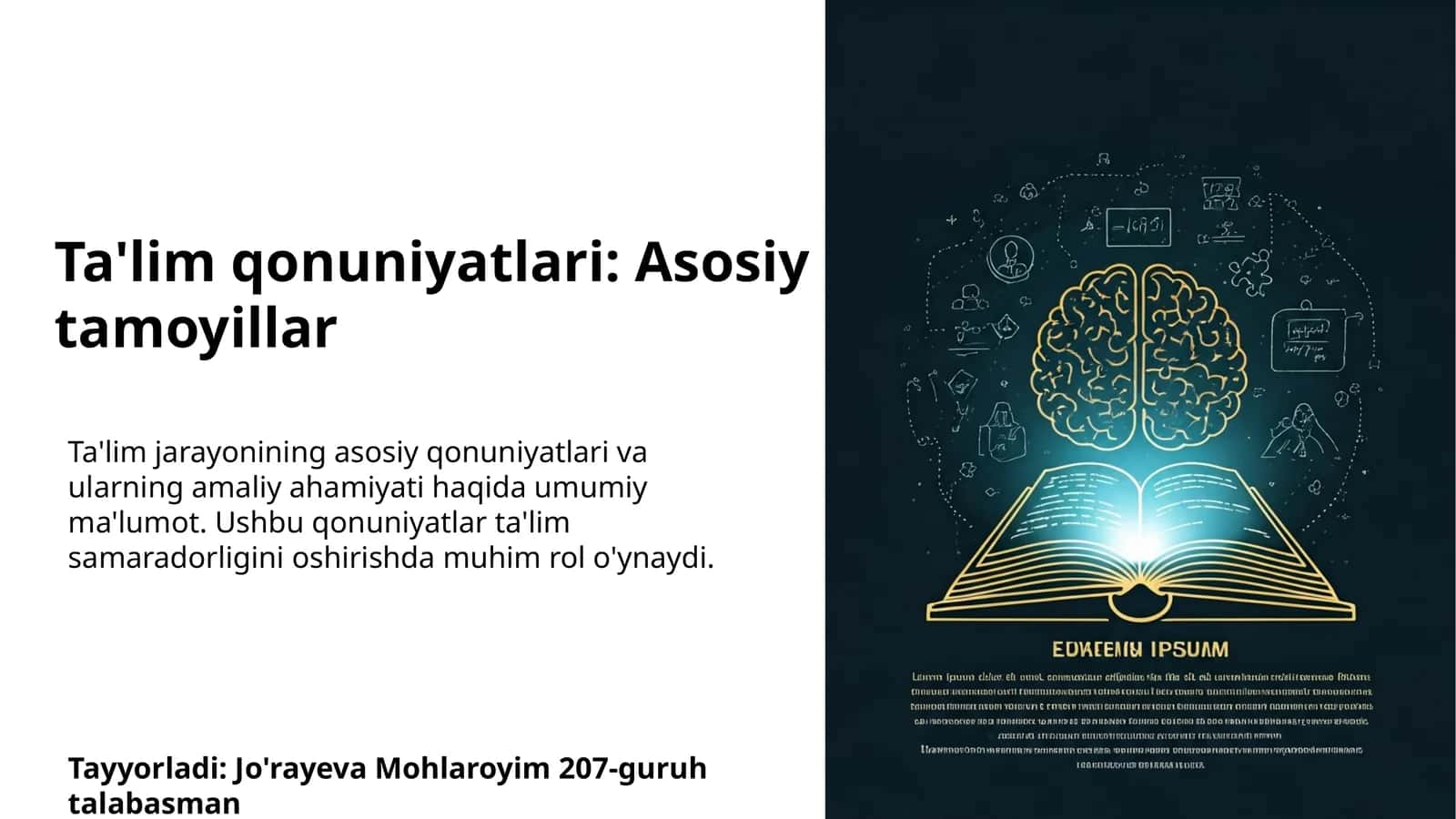 Pedagogik texnologiyalarni qo'llashning zamonaviy usullari 1