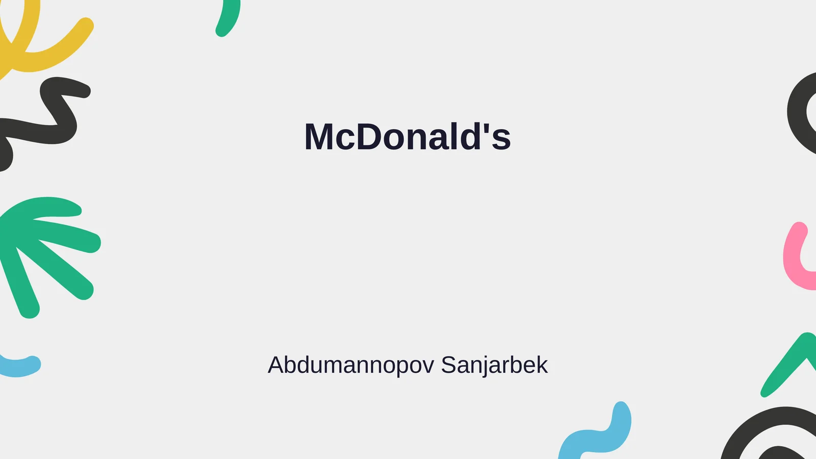 McDonald's 1