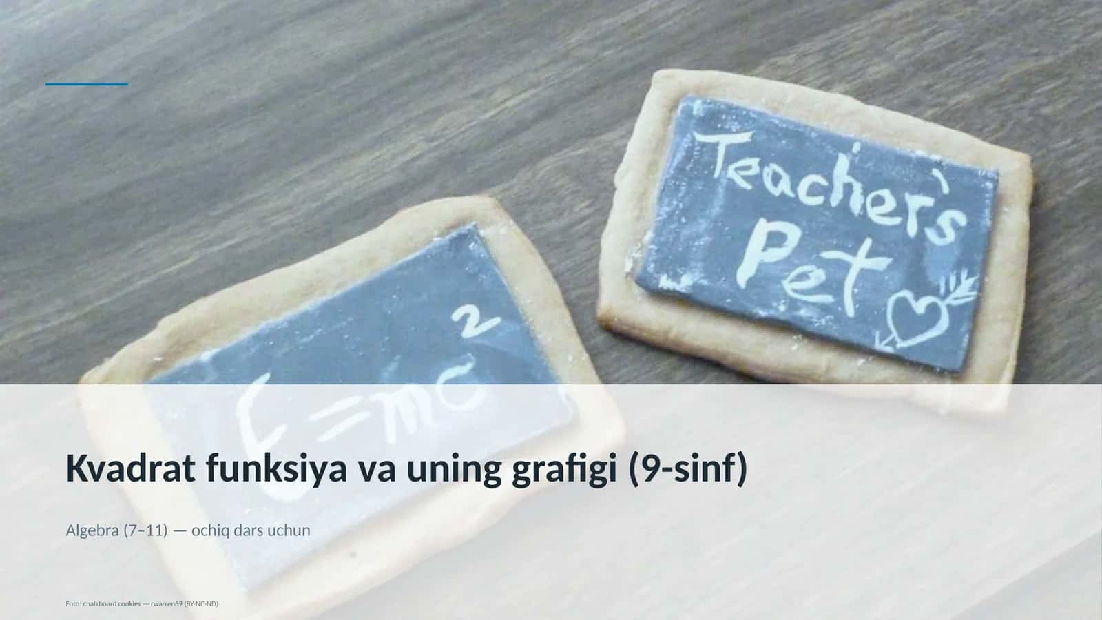 Kvadrat funksiya va uning grafigi (9-sinf) 1