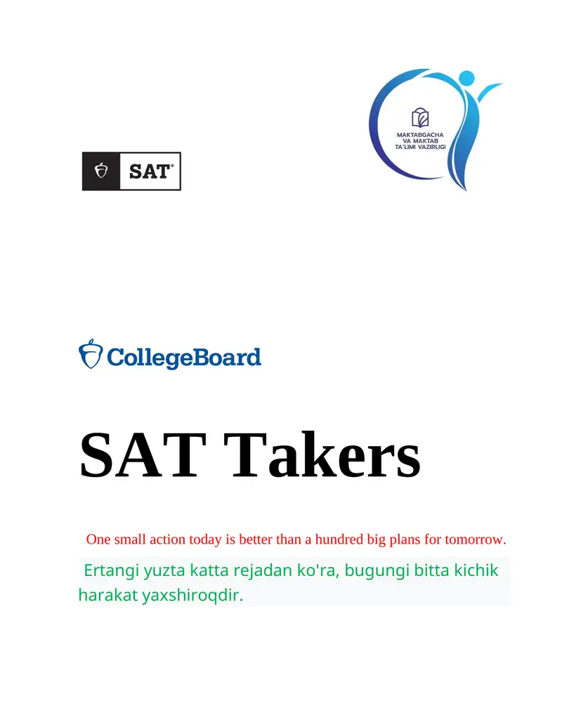SAT Takers kursi Math Teachers 1