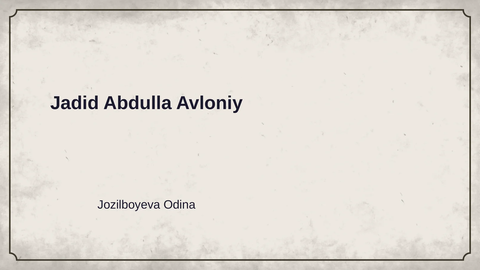 Jadid Abdulla Avloniy 1