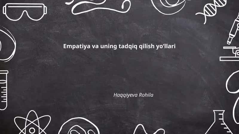 Empatiya va uning tadqiq qilish yoʻllari 1