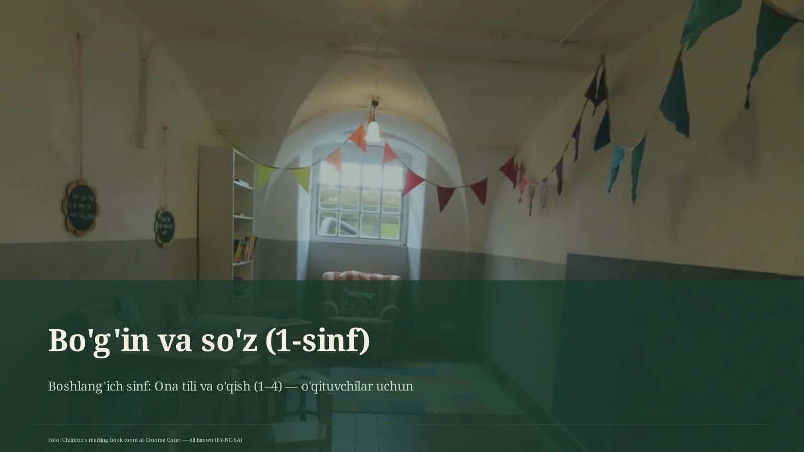 Bo'g'in va so'z 1
