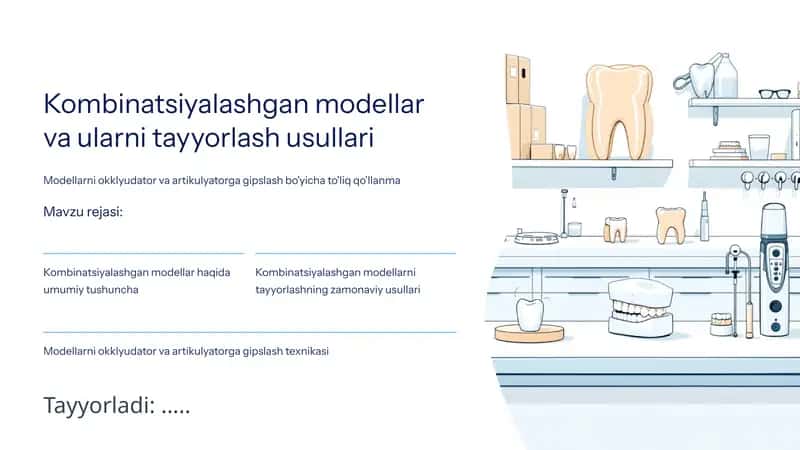 Kombinatsiyalashgan modellar va ularni tayyorlash usullari 1
