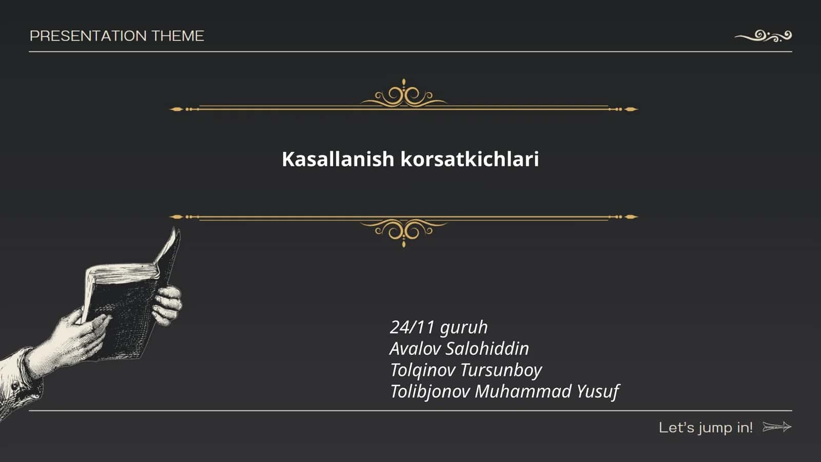 Umumiy kasallanish ko'rsatkichlari 1