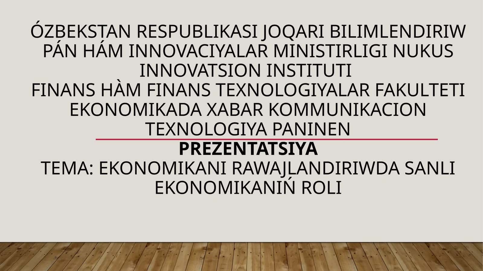 Nukus innovatsion instituti 1