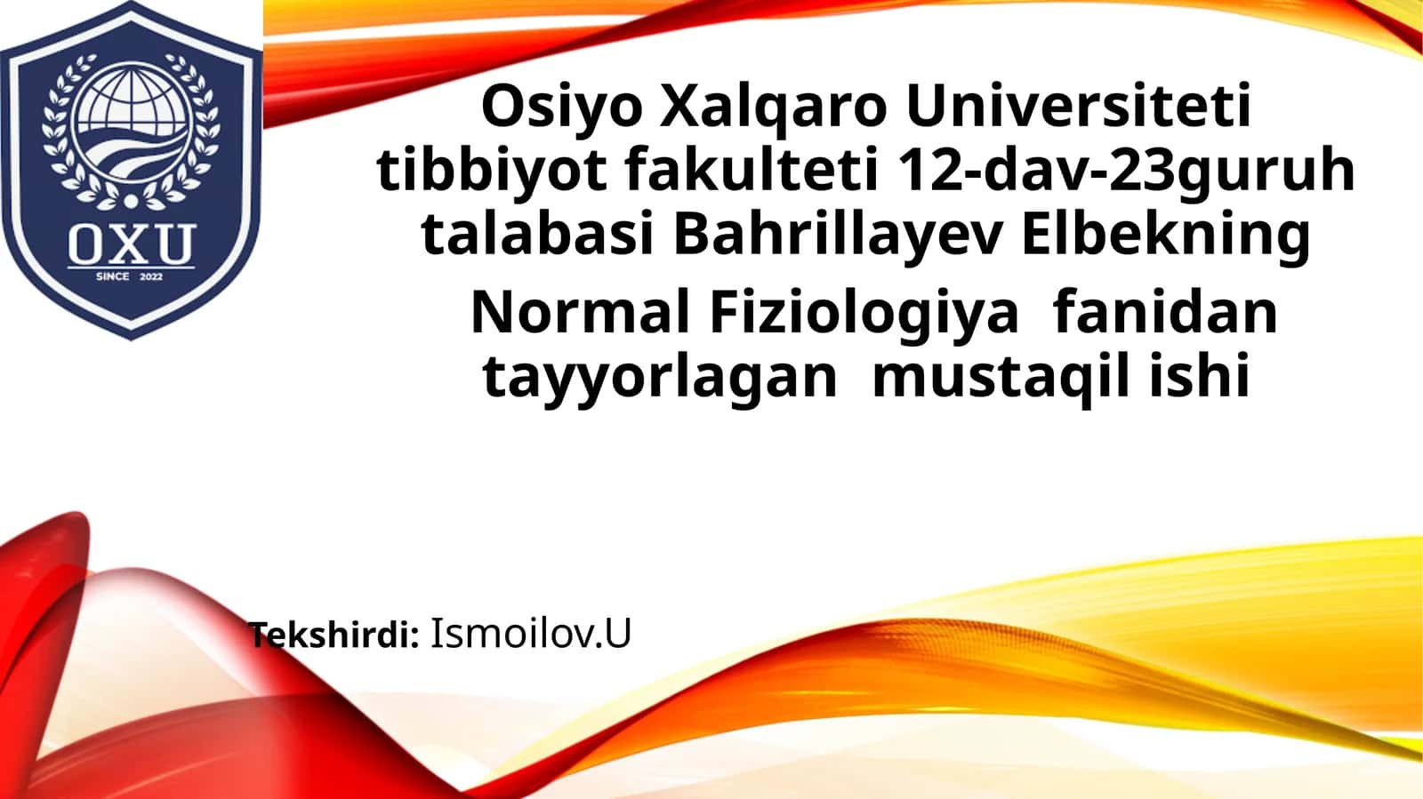 Qo'zg'aluvchan to'qimalarda biyoelektrik hodisalar 1