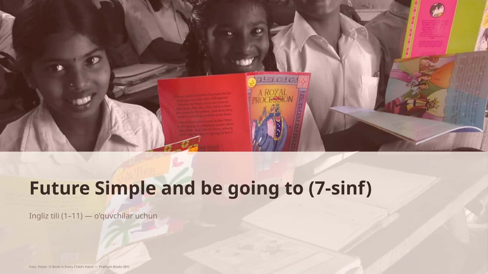 Future Simple and be going to (7-sinf) 1