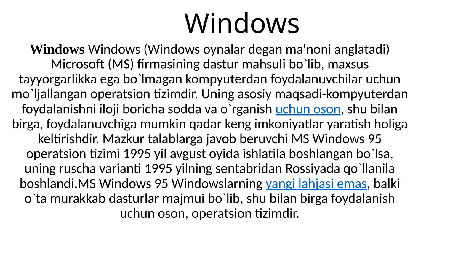 Windows 1