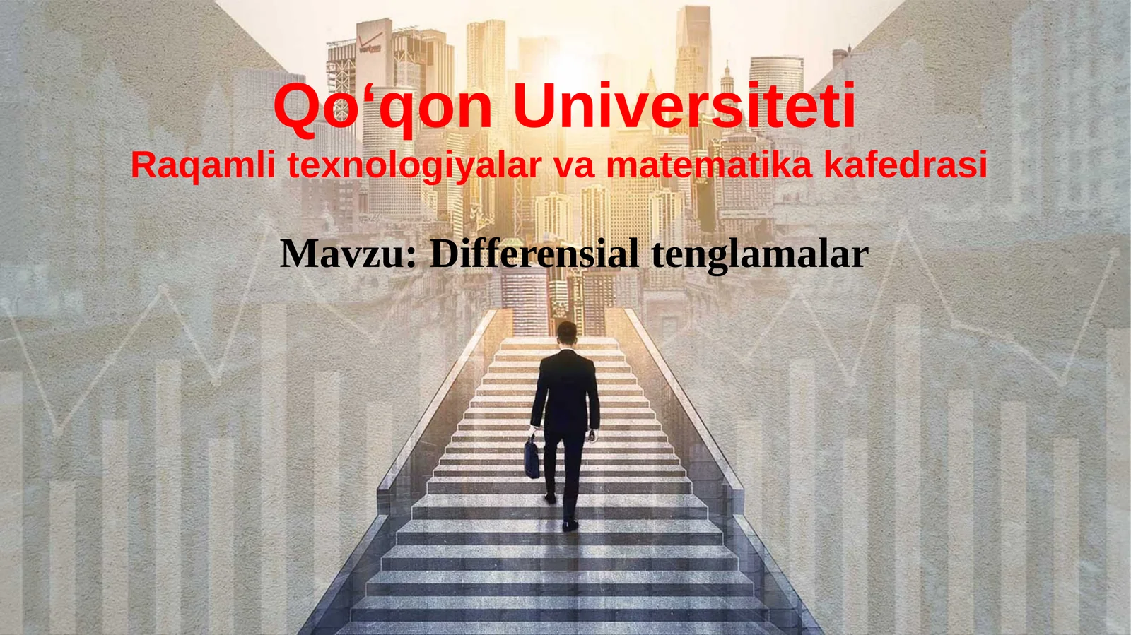 Differensial tenglamalar 1