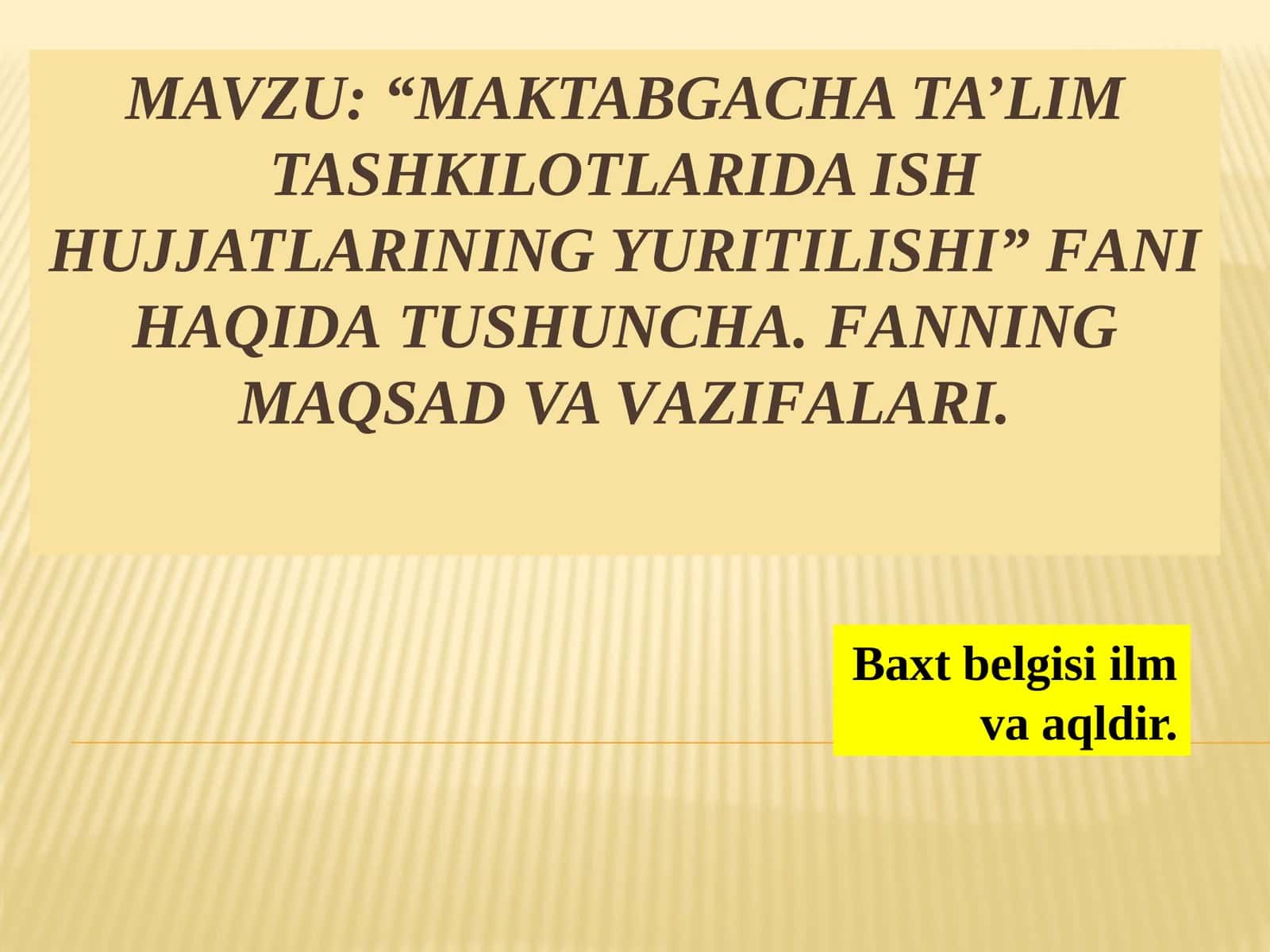 Maktabgacha ta’lim tashkilotlarida ishhujjatlarining yuritilishi 1