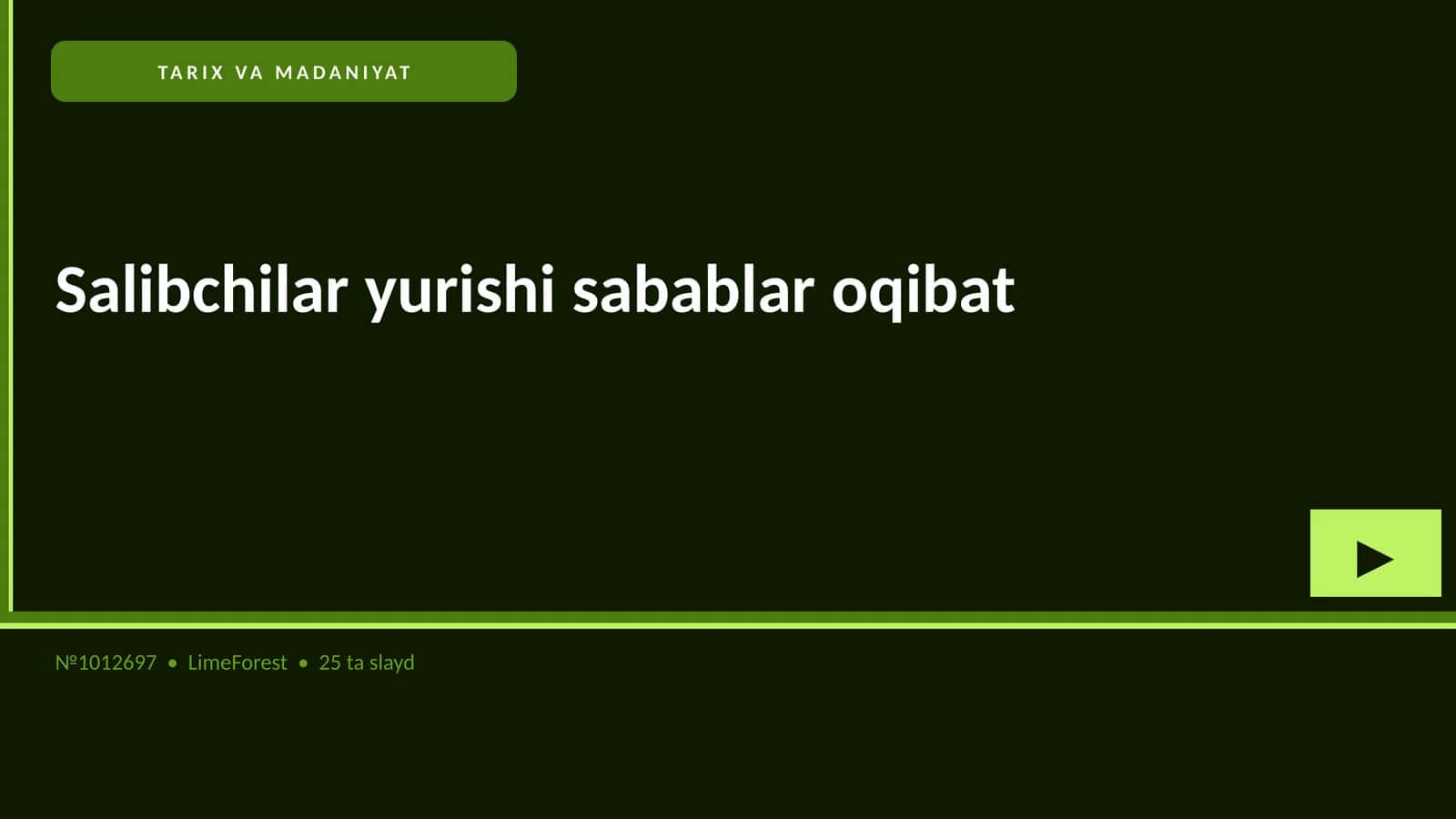 Salibchilar yurishi sabablar oqibat 1